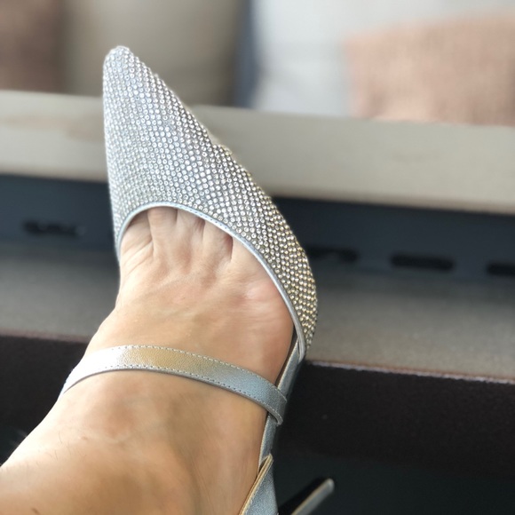 Stunning Crystal shoes- Brand New - Picture 7 of 8